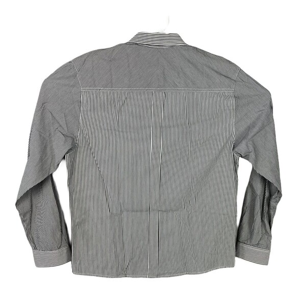 Buffalo David Bitton Shirt Men XL Long Sleeve Striped Regular Fit Cotton - Picture 5 of 12